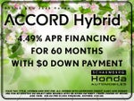 2026 Honda Accord Hybrid Sport