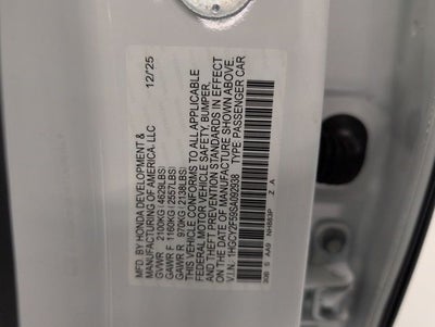 2025 Honda Accord Hybrid Sport