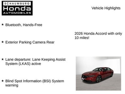 2026 Honda Accord Hybrid Sport
