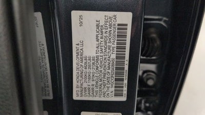 2025 Honda Accord Hybrid EX-L