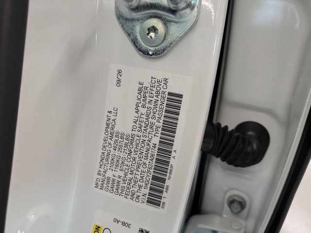 2026 Honda Accord Hybrid EX-L