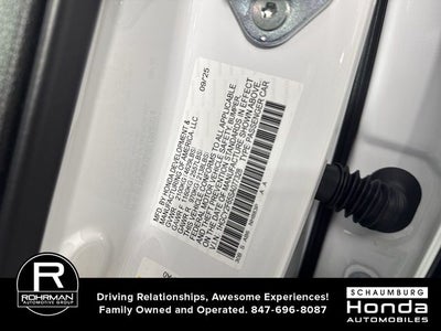 2025 Honda Accord Hybrid EX-L