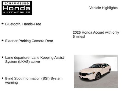 2025 Honda Accord Hybrid EX-L