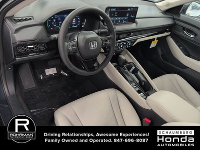 2025 Honda Accord Hybrid EX-L