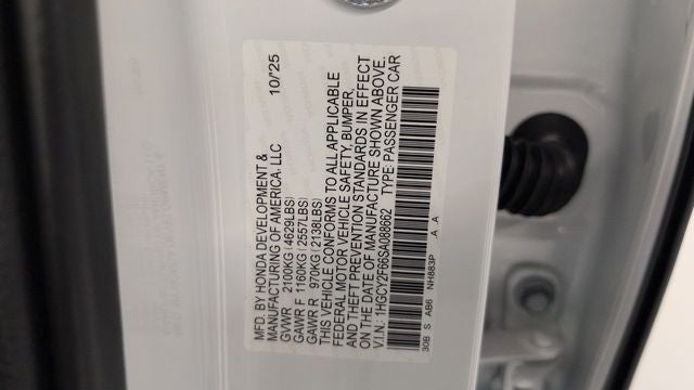 2025 Honda Accord Hybrid EX-L