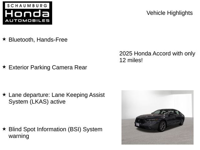 2025 Honda Accord Hybrid EX-L