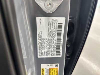 2026 Honda Accord Hybrid EX-L