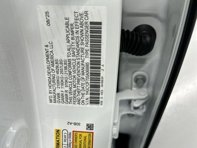 2025 Honda Accord Hybrid Sport-L