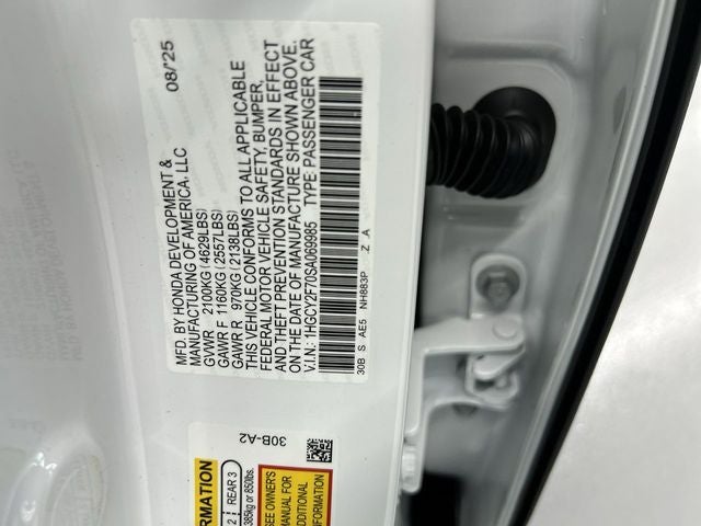 2025 Honda Accord Hybrid Sport-L