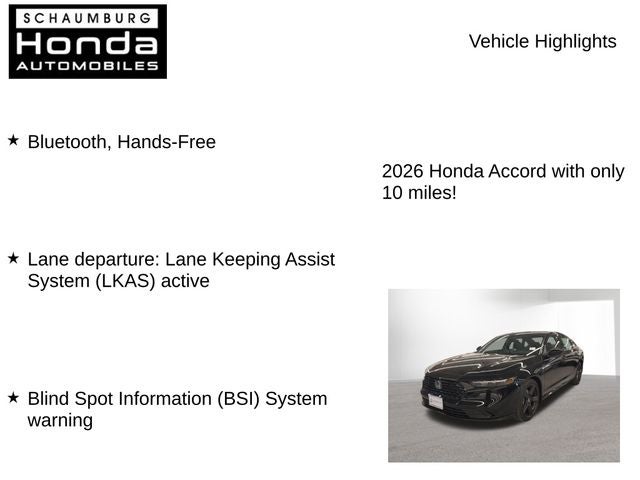 2026 Honda Accord Hybrid Sport-L
