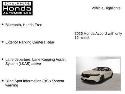 2026 Honda Accord Hybrid Sport-L