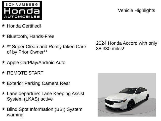 2024 Honda Accord Hybrid Sport-L