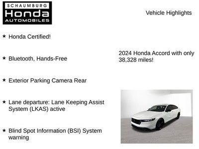 2024 Honda Accord Hybrid Sport-L