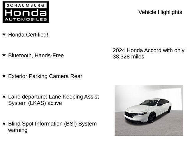 2024 Honda Accord Hybrid Sport-L