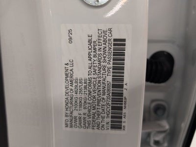 2025 Honda Accord Hybrid Sport-L