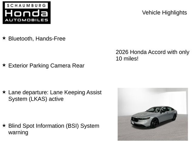 2026 Honda Accord Hybrid Sport-L