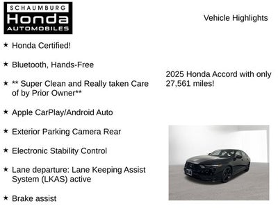 2025 Honda Accord Hybrid Sport-L