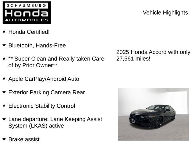 2025 Honda Accord Hybrid Sport-L