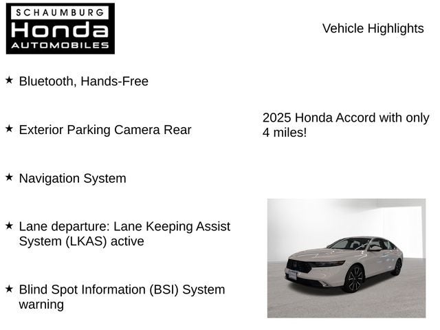 2025 Honda Accord Hybrid Touring