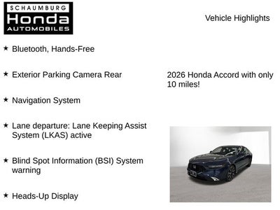 2026 Honda Accord Hybrid Touring