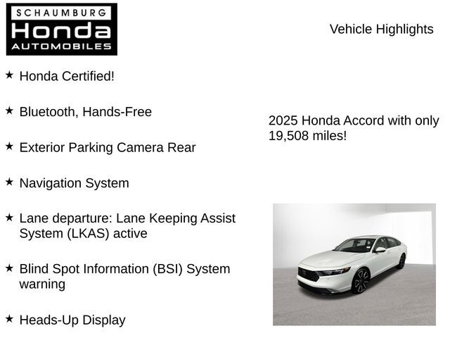 2025 Honda Accord Hybrid Touring