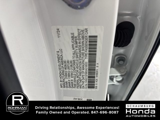 2025 Honda Accord Hybrid Touring