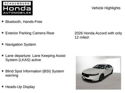 2026 Honda Accord Hybrid Touring