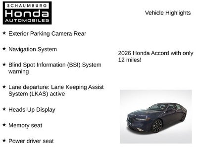 2026 Honda Accord Hybrid Touring
