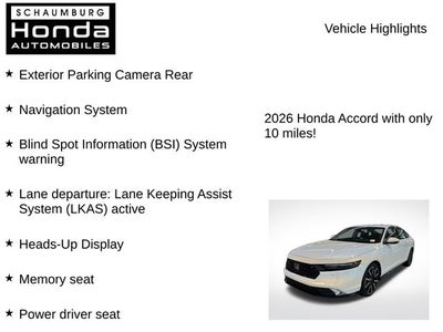 2026 Honda Accord Hybrid Touring