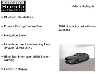 2026 Honda Accord Hybrid Touring