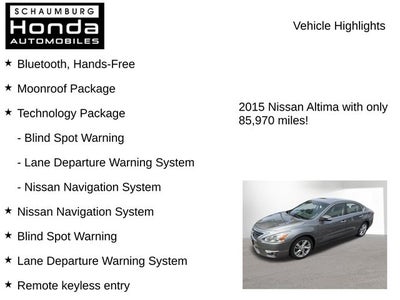 2015 Nissan Altima 2.5 SL