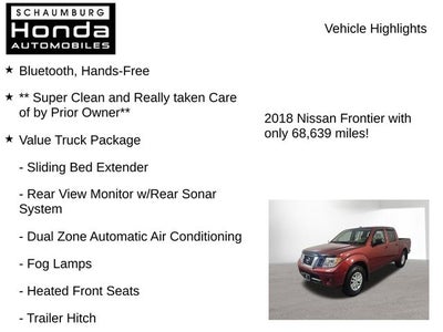 2018 Nissan Frontier SV