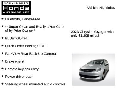2023 Chrysler Voyager LX