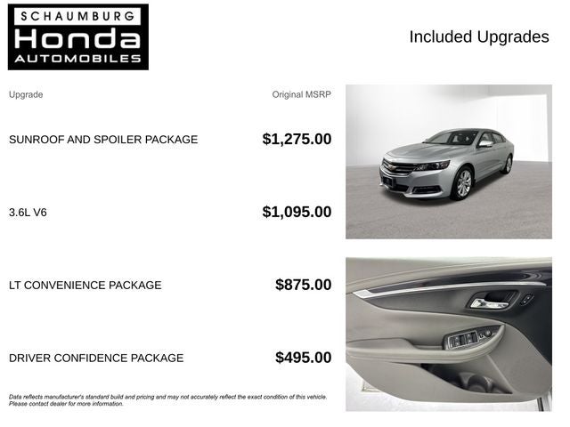 2018 Chevrolet Impala LT 1LT