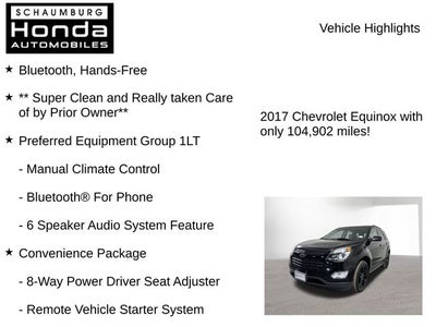2017 Chevrolet Equinox LT