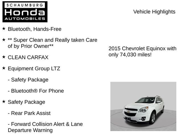2015 Chevrolet Equinox LTZ