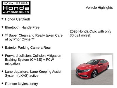 2020 Honda Civic LX