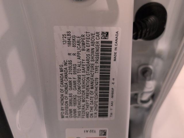 2026 Honda Civic Si Base