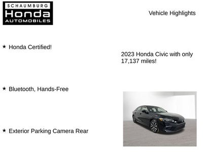 2023 Honda Civic EX