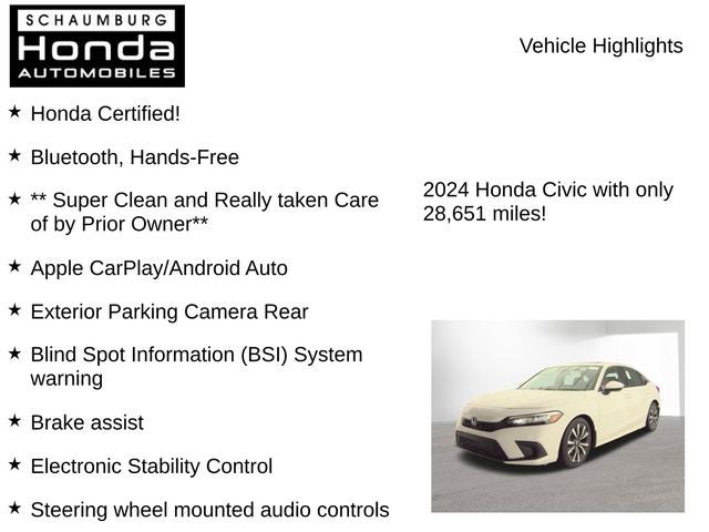 2024 Honda Civic EX