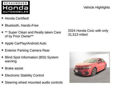 2024 Honda Civic EX