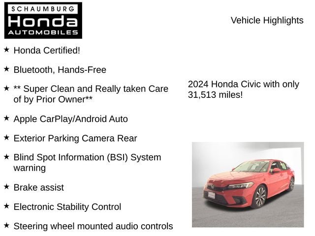2024 Honda Civic EX