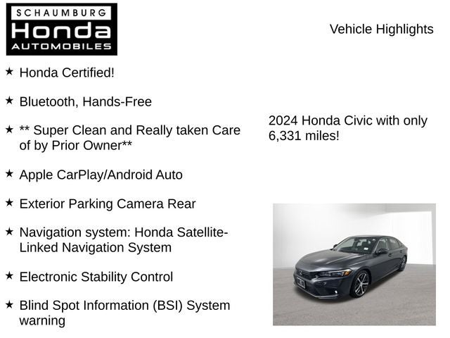 2024 Honda Civic Touring
