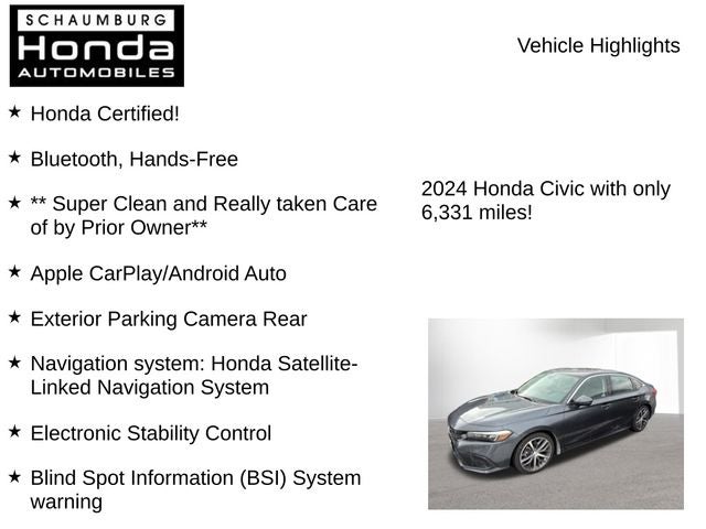 2024 Honda Civic Touring