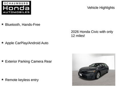 2026 Honda Civic LX