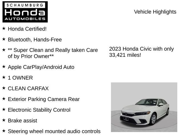 2023 Honda Civic LX