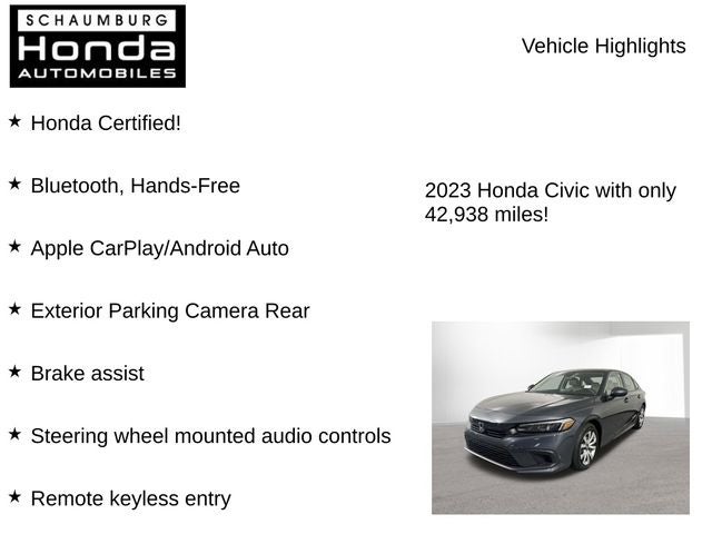 2023 Honda Civic LX