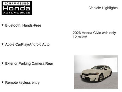 2026 Honda Civic LX