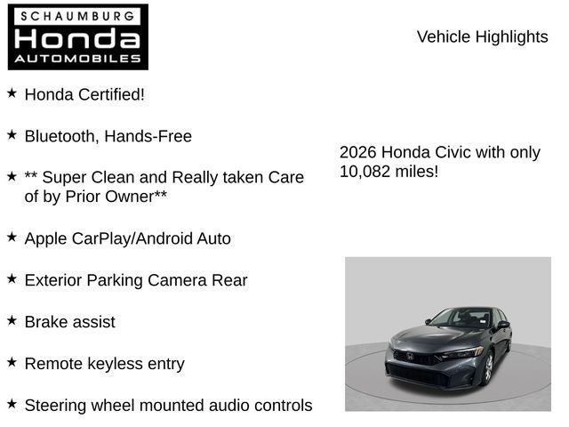 2026 Honda Civic LX