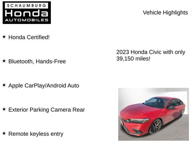 2023 Honda Civic Sport